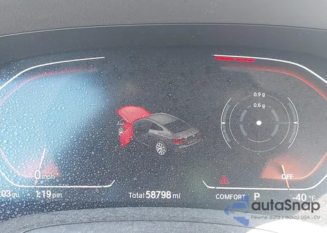 2022 BMW 430I z USA, uszkodzony, nr VIN WBA53AP01NCJ27335